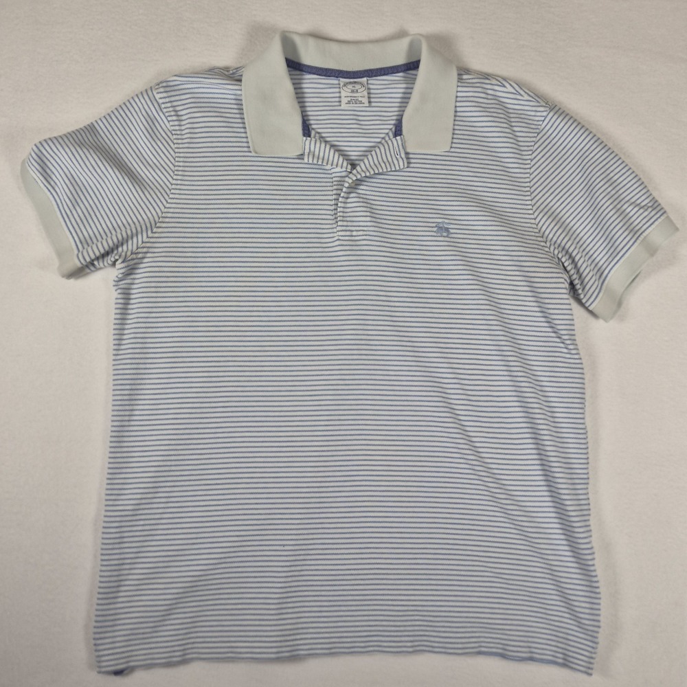 Brooks Brothers Performance Polo Shirt Men's Size XL Slim Fit Short Sleeve
